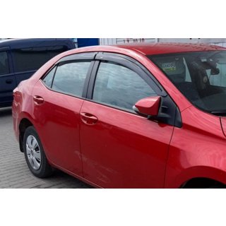 Ветровики на окна (4 шт, HIC) Toyota Corolla 2013-2019 гг. фото 1