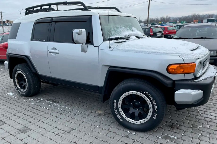 Toyota FJ Cruiser 2006-2022 гг. Ветровики на окна (4 шт, HIC) Image