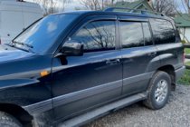 Toyota Land Cruiser 100 1998-2007 гг. Ветровики на окна (4 шт, HIC) фото 3