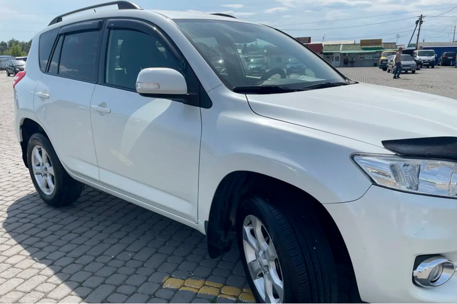 Toyota Rav 4 2006-2013 гг. Ветровики на окна (4 шт, HIC) Фото 1