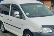 Volkswagen Caddy 2004-2010 гг. Ветровики вставные (2 шт, HIC) фото 6