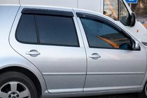 Volkswagen Golf 3 1991-2001 гг. Ветровики на окна (4 шт, HIC) фото 6