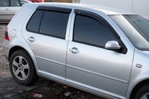 Volkswagen Golf 3 1991-2001 гг. Ветровики на окна (4 шт, HIC) фото 5
