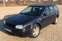 Volkswagen Golf 4 1997-2006 гг. Ветровики Variant (4 шт, HIC) фото 14