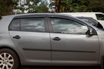 Volkswagen Golf 5 2003-2009 гг. Ветровики HB (4 шт, HIC) фото 1