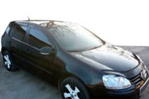 Volkswagen Golf 5 2003-2009 гг. Ветровики HB (4 шт, HIC) фото 3