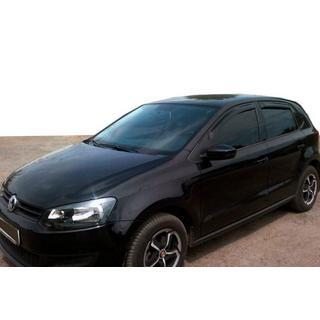 Ветровики HB (4 шт, HIC) Volkswagen Polo 2010-2017 гг. фото 3