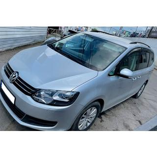 Ветровики на окна (4 шт, HIC) Volkswagen Sharan 2010-2023 гг. фото 2