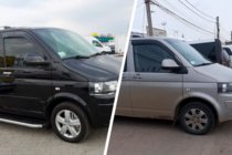 Volkswagen T5 Transporter 2003-2010 гг. Ветровики на окна (2 шт, HIC) фото 14