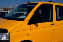 Volkswagen T5 Multivan 2003–2010 гг. Ветровики на окна (2 шт, HIC) фото 2