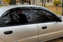 Daewoo Lanos 1998-2017 гг. Ветровики на окна (4 шт, HIC) фото 2