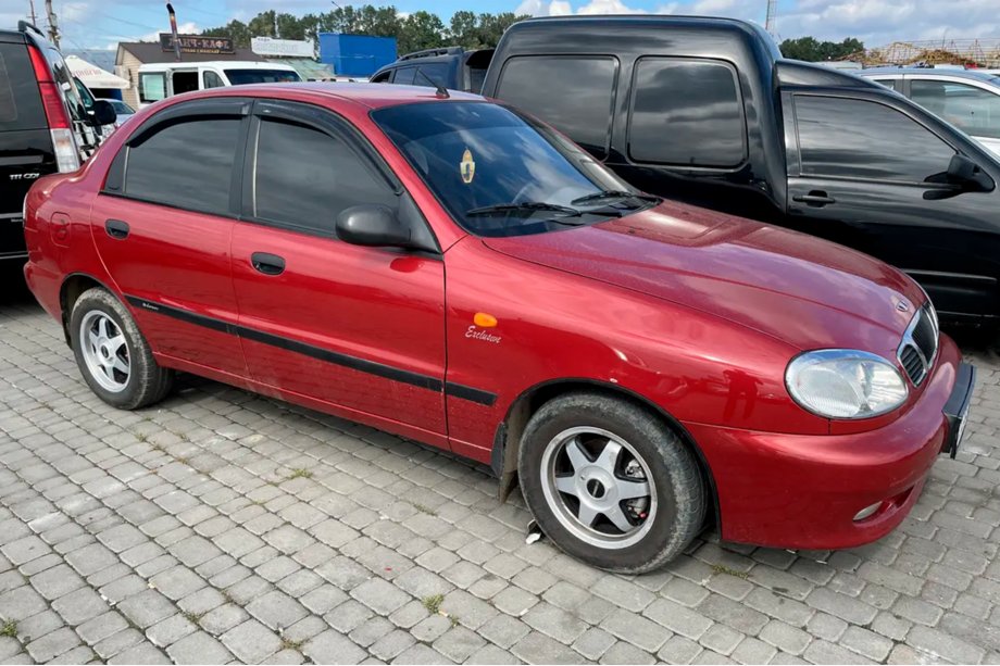 Chevrolet Lanos 1998–2017 гг. Ветровики на окна (4 шт, HIC) Image
