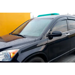 Ветровики на окна (4 шт, HIC) Honda CRV 2007-2011 гг. фото 3