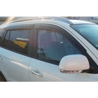 Ветровики на окна (4 шт, HIC) Hyundai Santa Fe 3 2012-2018 гг. фото 2