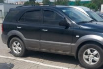 Kia Sorento I BL 2002-2009 гг. Ветровики на окна (4 шт, HIC) фото 7