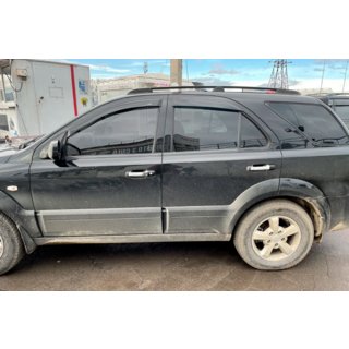 Ветровики на окна (4 шт, HIC) Kia Sorento I BL 2002-2009 гг. фото 2