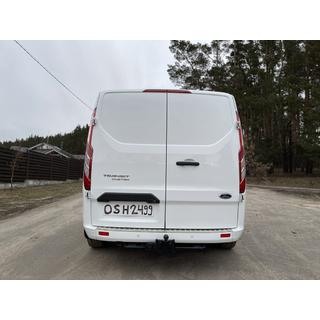 Накладка на задний бампер Carmos нержавейка Ford Custom 2013-2022 гг. фото 3