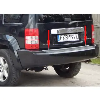 Накладка на багажник нержавейка