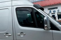 Mercedes Sprinter W906 2006–2018 гг. Ветровики вставные (2 шт, HIC) фото 3