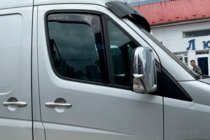 Mercedes Sprinter W906 2006–2018 гг. Ветровики вставные (2 шт, HIC) фото 1