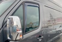 Volkswagen Crafter 2006-2016 гг. Ветровики вставные (2 шт, HIC) фото 13
