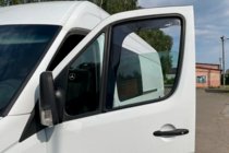 Volkswagen Crafter 2006-2016 гг. Ветровики вставные (2 шт, HIC) фото 15