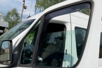 Volkswagen Crafter 2006-2016 гг. Ветровики вставные (2 шт, HIC) фото 16