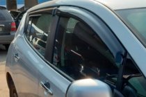 Nissan Leaf 2010-2017 гг. Ветровики на окна (4 шт, HIC) фото 7