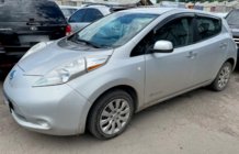 Nissan Leaf 2010-2017 гг. Ветровики на окна (4 шт, HIC) фото 10