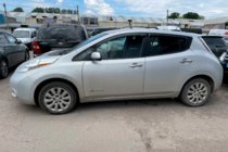 Nissan Leaf 2010-2017 гг. Ветровики на окна (4 шт, HIC) фото 11