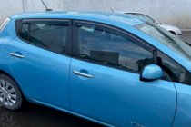 Nissan Leaf 2010-2017 гг. Ветровики на окна (4 шт, HIC) фото 13
