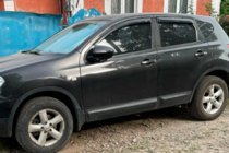 Nissan Qashqai 2007-2010 гг. Ветровики на окна (4 шт, HIC) фото 9