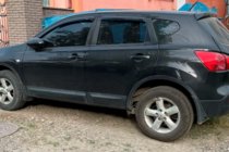 Nissan Qashqai 2007-2010 гг. Ветровики на окна (4 шт, HIC) фото 8
