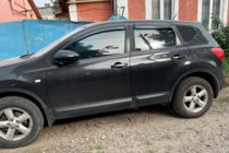Nissan Qashqai 2007-2010 гг. Ветровики на окна (4 шт, HIC) фото 7