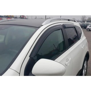Ветровики на окна (4 шт, HIC) Nissan Qashqai 2010-2014 гг. фото 1