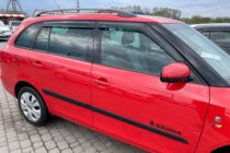 Skoda Fabia 2007-2014 гг. Ветровики SW (4 шт, HIC) фото 1
