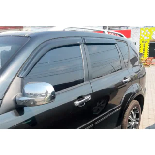 Ветровики 2013+ (4 шт, HIC) SsangYong Rexton I 2001-2017 гг. фото 1