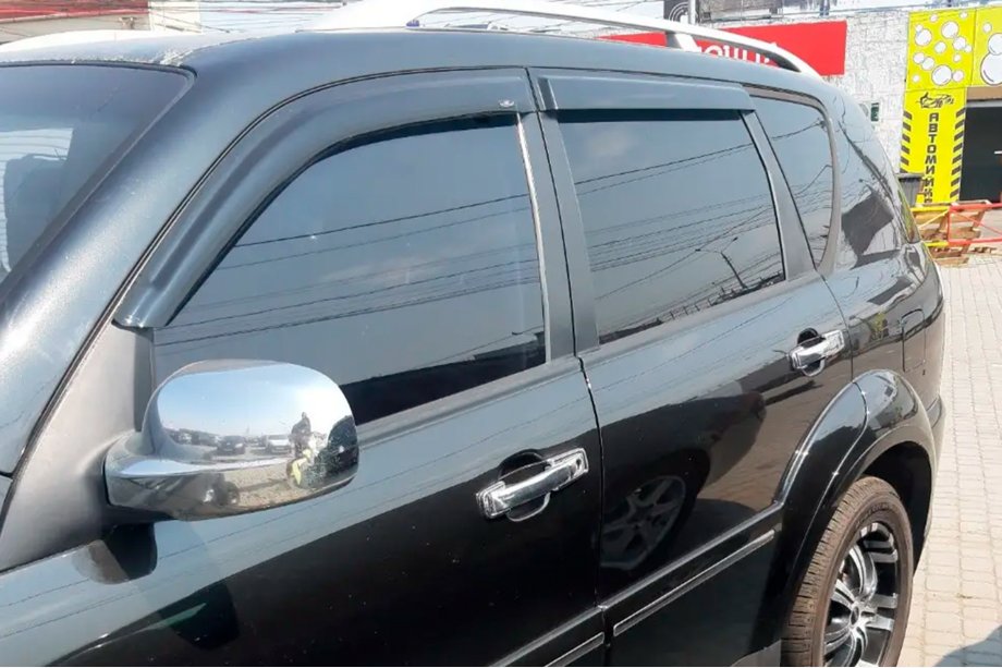 SsangYong Rexton I 2001-2017 гг. Ветровики 2013+ (4 шт, HIC) Image