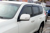Toyota Land Cruiser Prado 150 2009-2023 гг. Ветровики 8 см (4 шт, HIC) фото 9