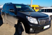 Toyota Land Cruiser Prado 150 2009-2023 гг. Ветровики 8 см (4 шт, HIC) фото 19
