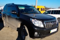 Toyota Land Cruiser Prado 150 2009-2023 гг. Ветровики 11 см (4 шт, HIC) фото 8