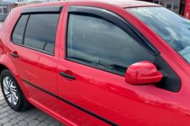 Volkswagen Golf 4 1997-2006 гг. Ветровики HB (4 шт, HIC) фото 6