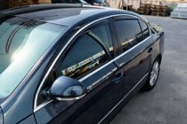 Volkswagen Passat B7 2012-2015 гг. Вставные ветровики SD (4 шт, EU, HIC) фото 2