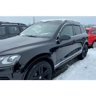 Ветровики с хромированным молдингом (4 шт, HIC)