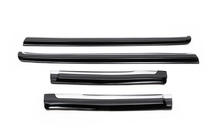 Toyota Land Cruiser Prado 150 2009-2023 гг. Молдинги дверей (Дизайн 2013-2017) Белый фото 5