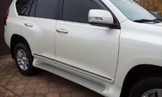 Toyota Land Cruiser Prado 150 2009-2023 гг. Накладки на Зеркала (с Поворотником, Стиль 2014) фото 2