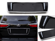 Lexus LX570/450d 2008-2022 гг. Задний держатель номерного знака с LED (2007-2023) Черный фото 1