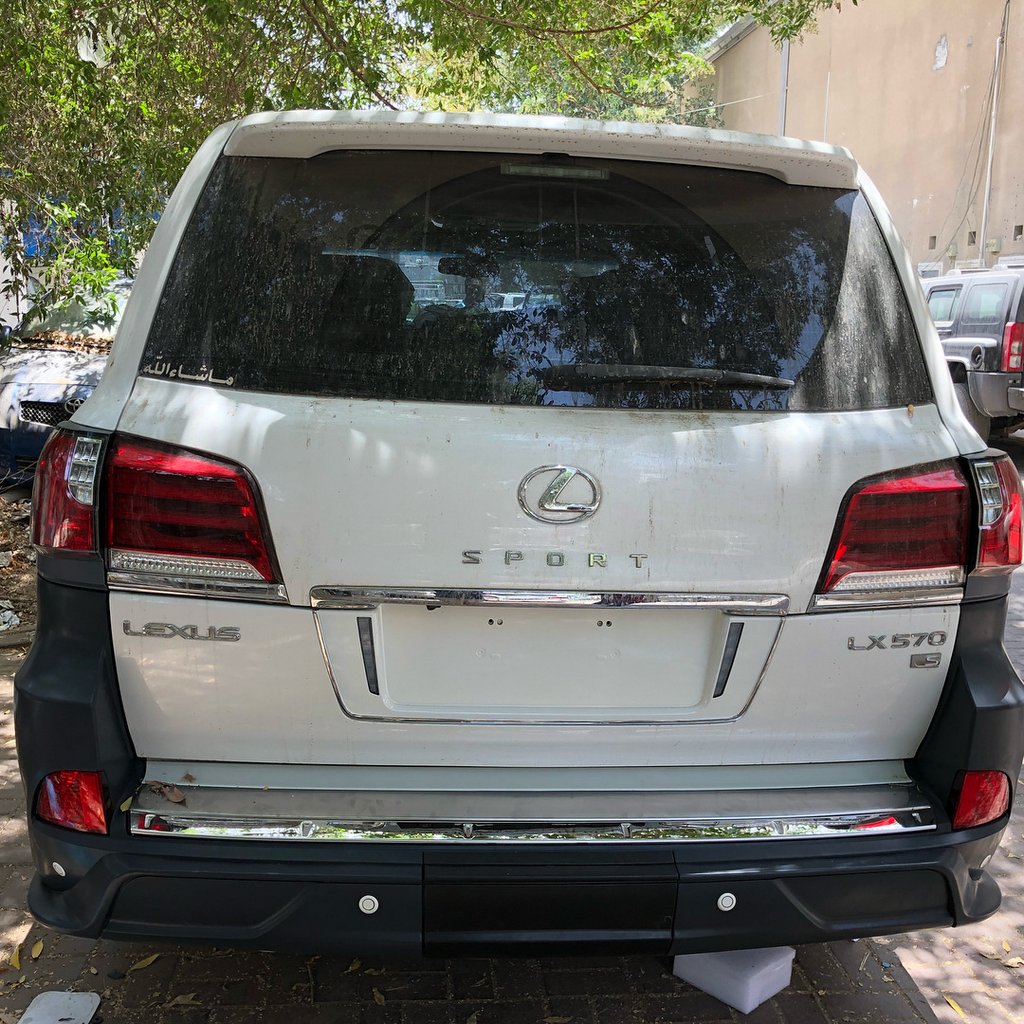 Как сделать рестайлинг на Lexus LX570