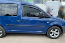 Volkswagen Caddy 2010-2015 гг. Ветровики на окна (2 шт, HIC) фото 3