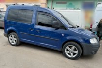Volkswagen Caddy 2010-2015 гг. Ветровики на окна (2 шт, HIC) фото 4